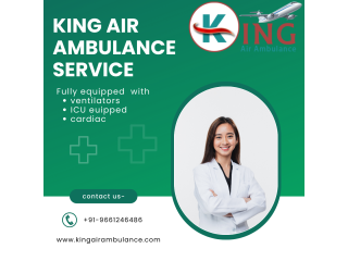 Successful Patients Transfer Air Ambulance Service in Srinagar by King