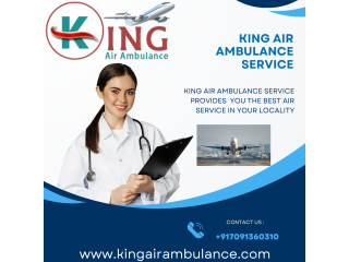 Risk Free Evacuation Air Ambulance Service in Silchar by King