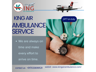 Air Ambulance Service in Ranchi by King- Hi-tech Healthcare Facilities