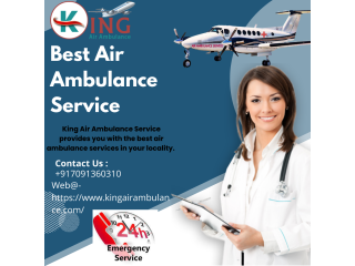 Advanced Medi Care Air Ambulance Service in Kharagpur by King