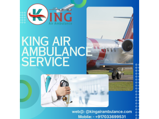 KING AIR AMBULANCE SERVICE IN GAYA  LIFE SAVING