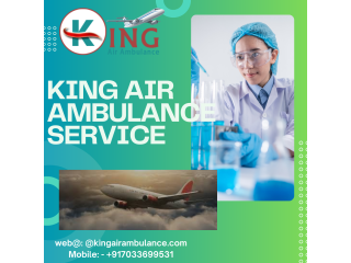 FULLY FURNISHED AIR AMBULANCE SERVICE IN COIMBATORE BY KING