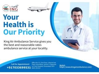 Most Trusted Air Ambulance Service in Agartala by King