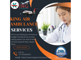 Air Ambulance Service in Indore by King- Critical Care Ambulance Service