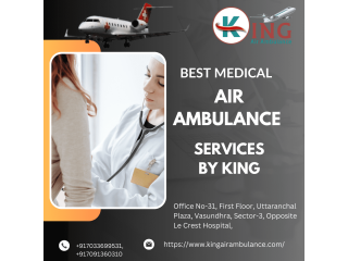Air Ambulance Service in Gorakhpur by King- Best ICU Setup Medical All the Time