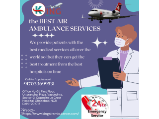 Book the Low-Price Air Ambulance in Silchar to Shift the Patient with King