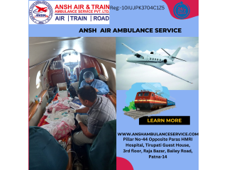 Ansh Train Ambulance Service in Hyderabad  Well-Experienced and Dedicated Medical Crew