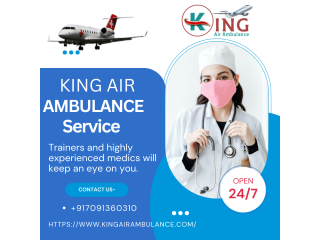Air Ambulance Service in Kolkata by King- Delivering Risk-Free Medical Transfers