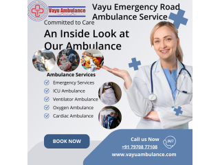 Vayu Road Ambulance Services in Patna - Offers Swift and Efficient Patient Transportation