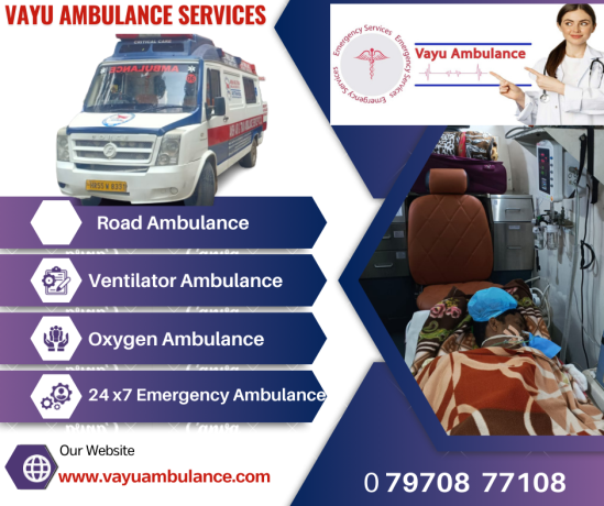 vayu-road-ambulance-services-in-kankarbagh-highly-trained-medical-professionals-big-0