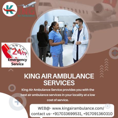air-ambulance-service-in-raipur-by-king-quickest-medium-of-medical-transport-big-0