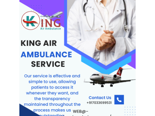 Air Ambulance Service in Bhubaneswar BY King- Low Cost and Rapid Emergency