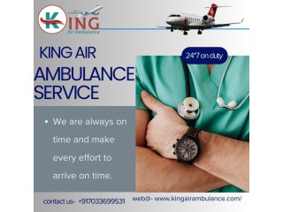Get a Best Patient Care Air Ambulance Service in Nagpur by King