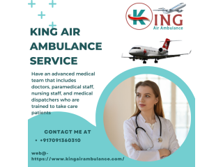 Excellent Patient Transfer Air Ambulance Service in Vijayawada by King