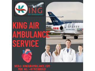 KING AIR AMBULANCE SERVICE IN AGRA  SAFE RIDE
