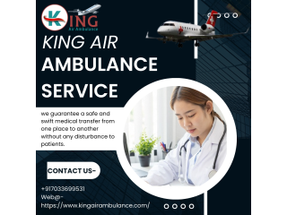 Complete Hygiene Air Ambulance in Srinagar by King