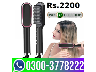 Straight Comb Temperature Control Hair Straightener in Pakistan - 03003778222